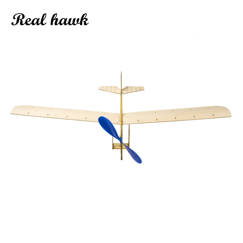 Science Project Diy - Kit de avião movido com faixa