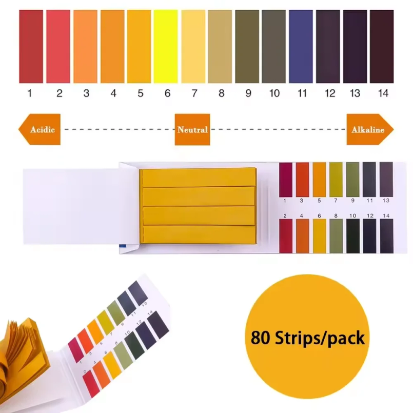 Ph Strip Test - 80 Tiras/pacote de Tiras de Teste