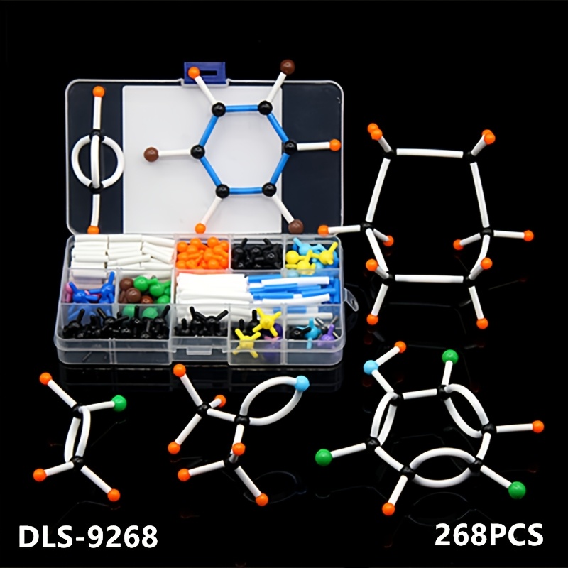 Chemistry Set Beginner - Kit de Modelos Moleculares com 268