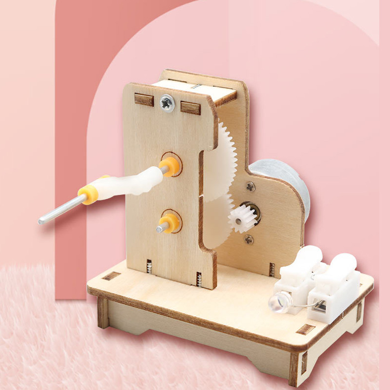 Science Project Diy - Diy mini gerador de mão diy