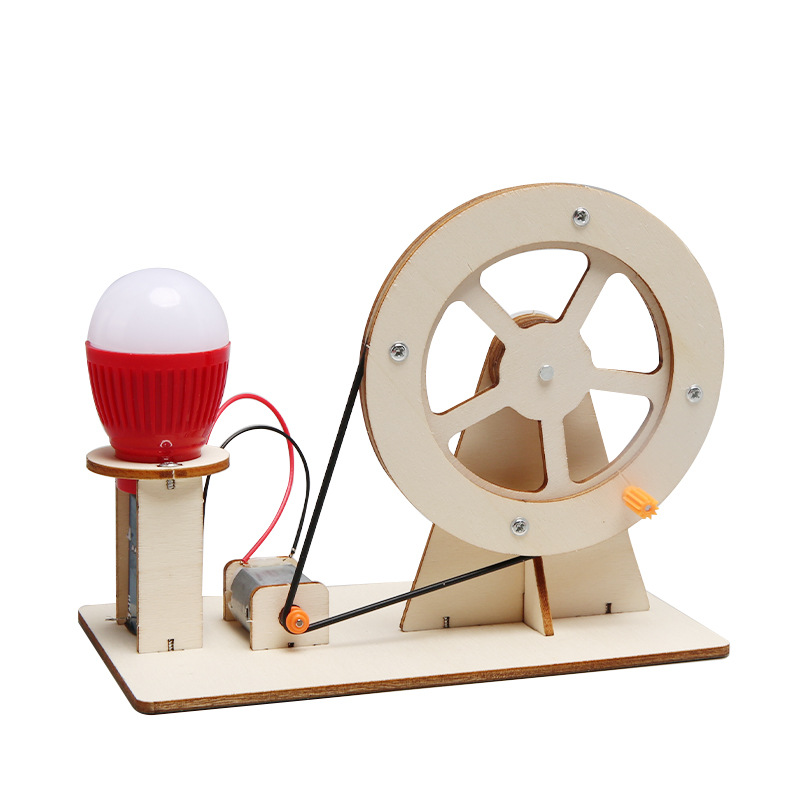 Science Project Diy - Mini Gerador de Manivela DIY com
