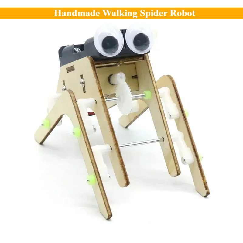 Science And Invention - Imaginação diy artesanal andando aranha robô