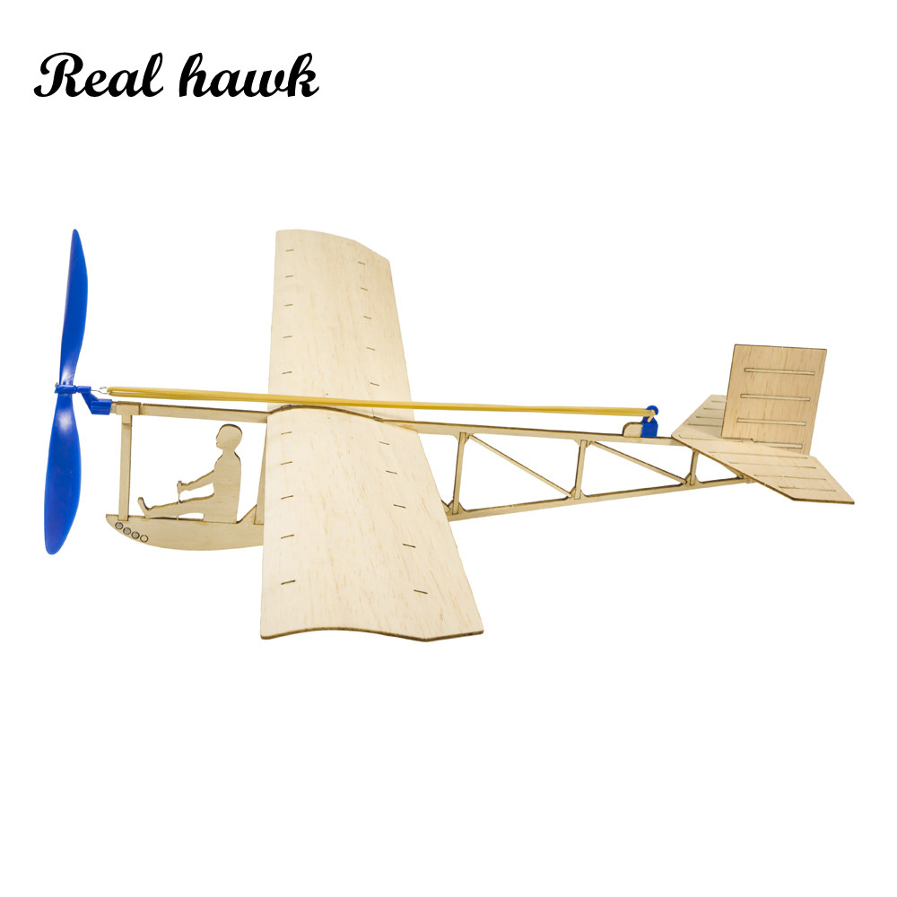 Kit de avião movido com faixa  - Science Project Diy avaliação e preço