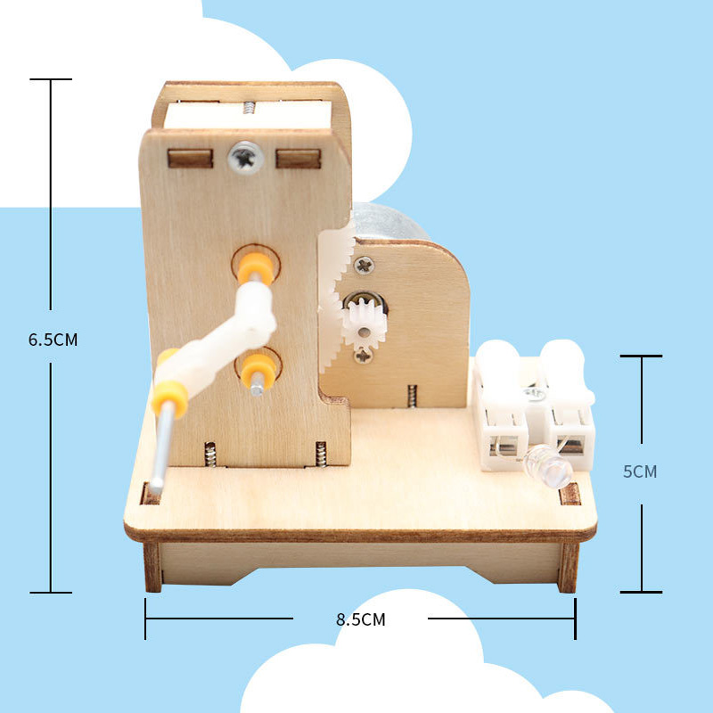 Diy mini gerador de mão diy ki - Science Project Diy avaliação e preço