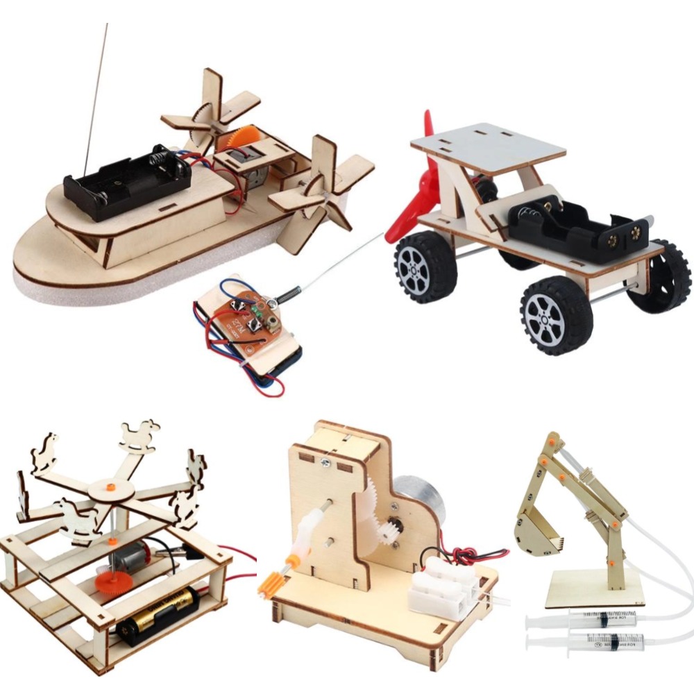 DIY Wooden Boat Model Science  - Science Project Diy avaliação e preço