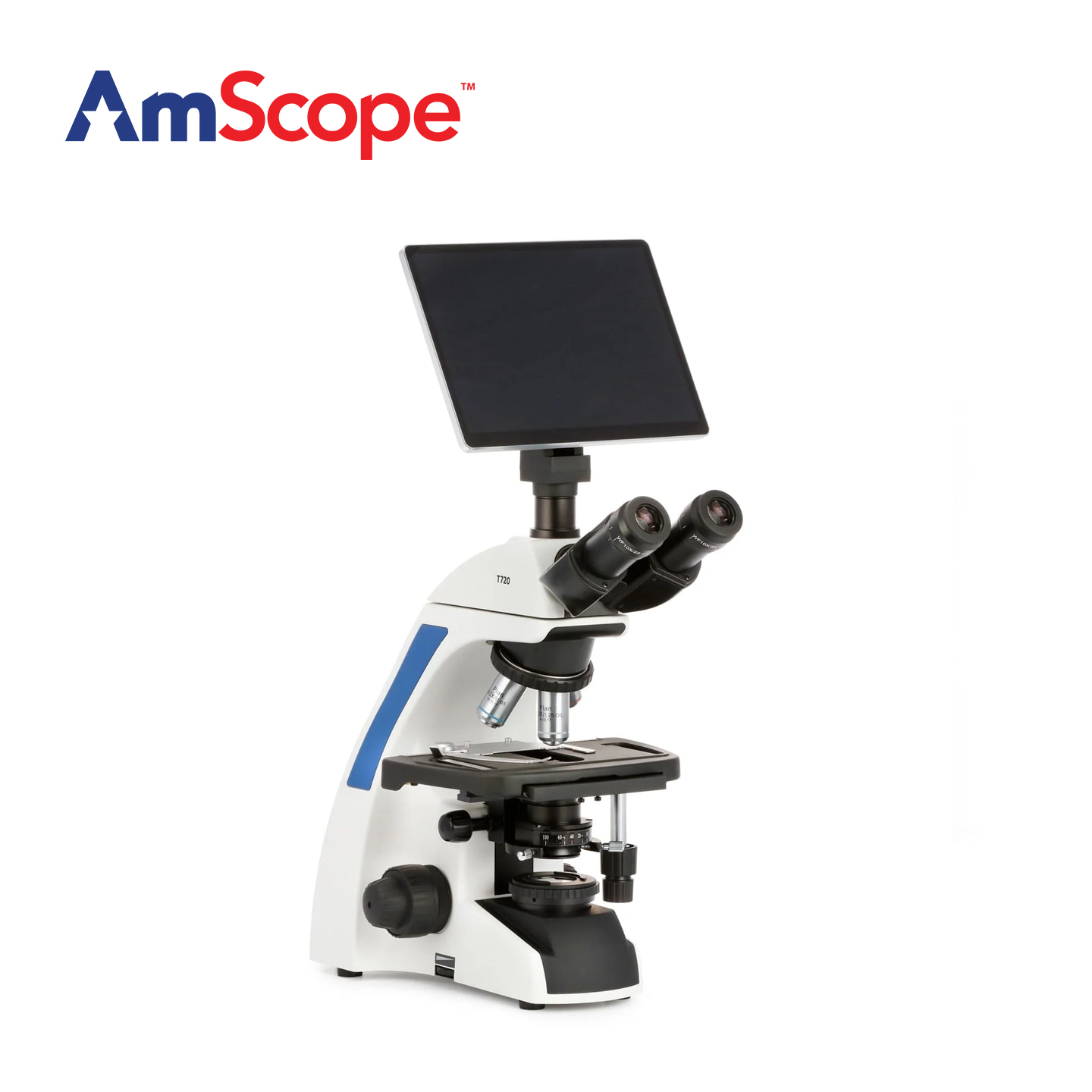 Microscópio Trinocular AmScope - Amscope Microscope Compound 40X-1000X avaliação e preço