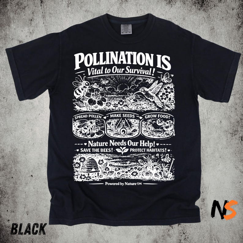 Camisa vintage sobre polinizaç - Science Nature avaliação e preço