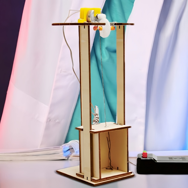 Kit de elevador elétrico com c - Science Project Diy avaliação e preço