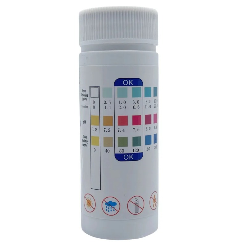 Tiras de Teste de Cloro e pH p - Ph Strip Test avaliação e preço